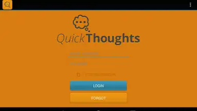 Screenshot von QuickThoughts 2