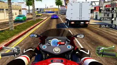 Screenshot von Highway Bike Riding Simulator 2