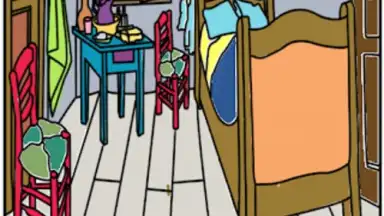 Screenshot von Vincent van Gogh Coloring Book 16
