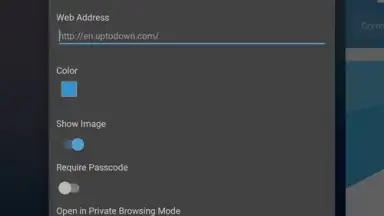 Screenshot von Surfy Browser 3