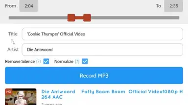 Screenshot von Peggo - YouTube to MP3 Converter 4