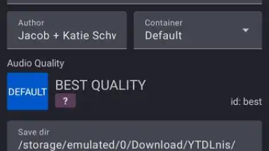 Screenshot von YTDLnis 16