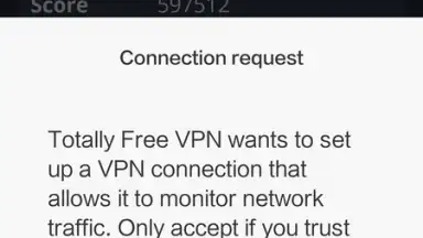 Screenshot von Totally Free VPN 4