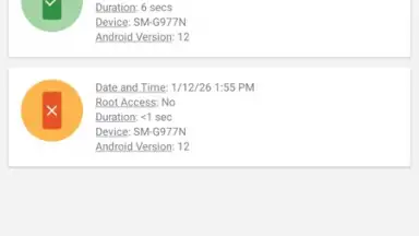 Screenshot von Root Checker (Superuser) 8