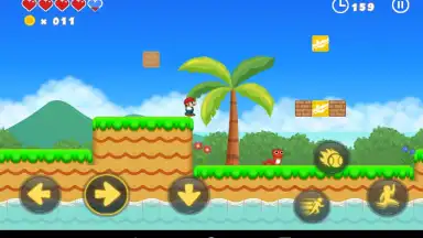 Screenshot von 64 Games - Super Max Adventure 1