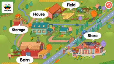 Screenshot von Toca Life: Farm 3