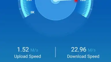 Screenshot von Speed Test 2