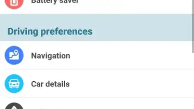 Screenshot von Waze 4