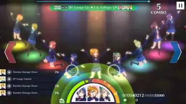 Screenshot von Love Live! All Stars 9