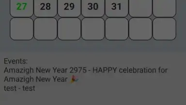 Screenshot von Amazing Calendar 2