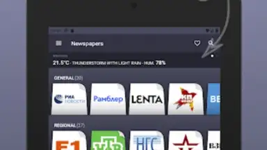 Screenshot von Russian Newspapers 6