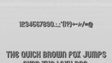 Screenshot von Style Free Font Theme 8