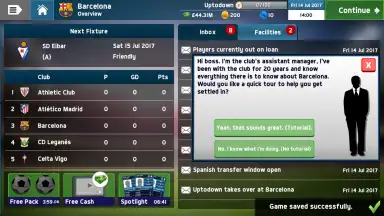 Screenshot von Soccer Manager 2018 15