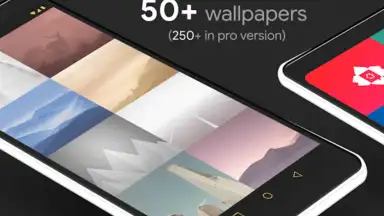 Screenshot von Lines Dark - Icon Pack 6