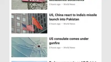 Screenshot von RT News 1