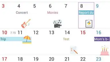 Screenshot von Naver Calendar 1