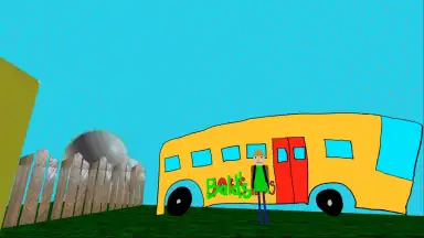 Screenshot von Baldi's Basics - Field Trip game 3
