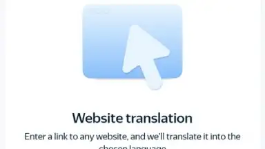 Screenshot von Yandex Translate 15