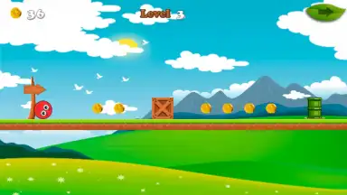 Screenshot von Red Ball 1 9