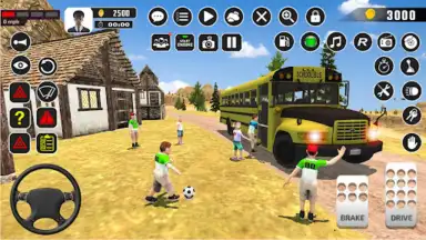 Screenshot von Offroad School Bus Driver Game 6