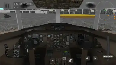 Screenshot von Flight Simulator 5