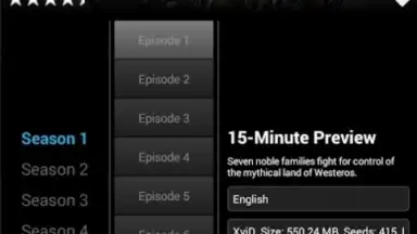 Screenshot von Popcorn Time 5