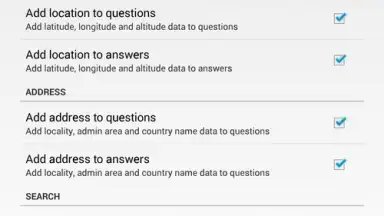 Screenshot von uSearch 1