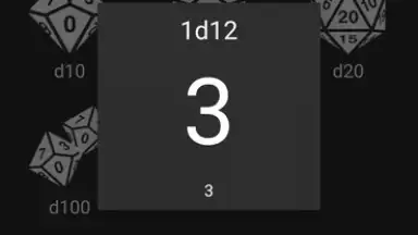 Screenshot von RPG Simple Dice 7