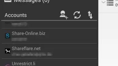 Screenshot von ShareDownloader 9