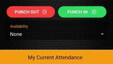 Screenshot von SMART Attendance 3