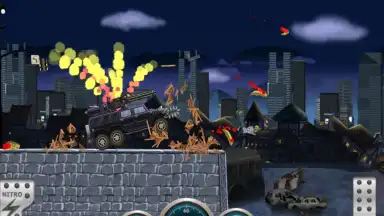 Screenshot von Monster Dash: Hill Racer 4