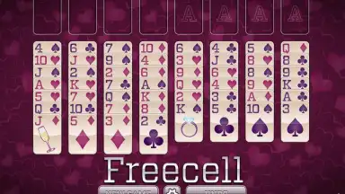 Screenshot von Valentine Solitaire FREE 2