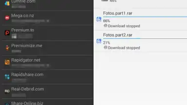 Screenshot von ShareDownloader 16