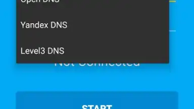 Screenshot von DNS Changer 5