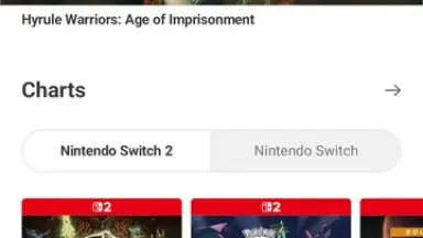 Screenshot von Nintendo Store 7