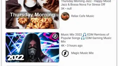 Screenshot von LibreTube 3