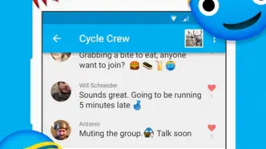 Screenshot von GroupMe 2