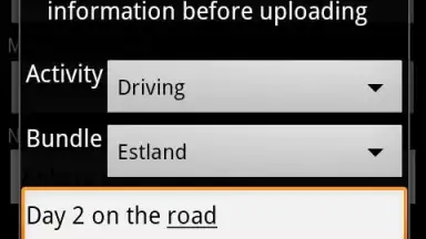 Screenshot von Open GPS Tracker 3