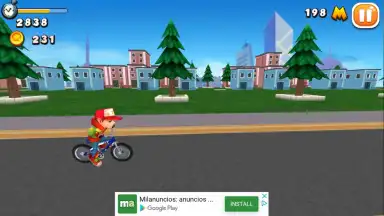 Screenshot von Bike Race 3D 1