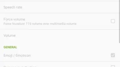 Screenshot von Vocalizer TTS Voice 5