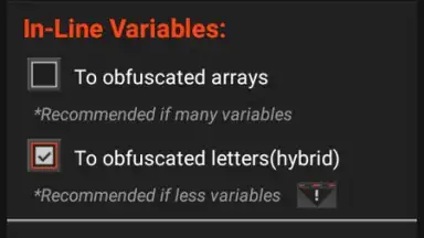 Screenshot von Leaf Pro Java Obfuscator 5