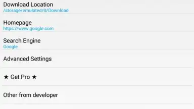 Screenshot von Now Browser 1