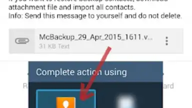 Screenshot von MCBackup 2