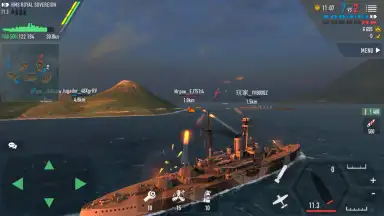 Screenshot von Battle of Warships 6