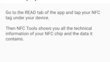 Screenshot von NFC Tools 6