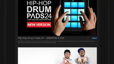 Screenshot von Hip-Hop Drum Pads 24 8