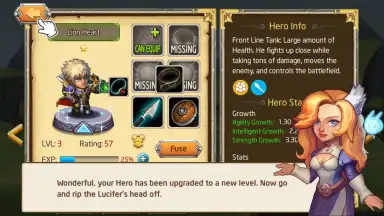 Screenshot von Heroes Legend: Idle Battle War 8