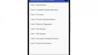 Screenshot von Operating System Concepts 2