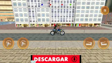 Screenshot von London City Motorbike Stunt Riding Simulator 1