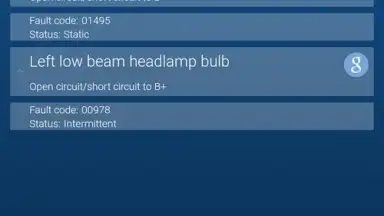 Screenshot von OBDeleven VAG car diagnostics 19